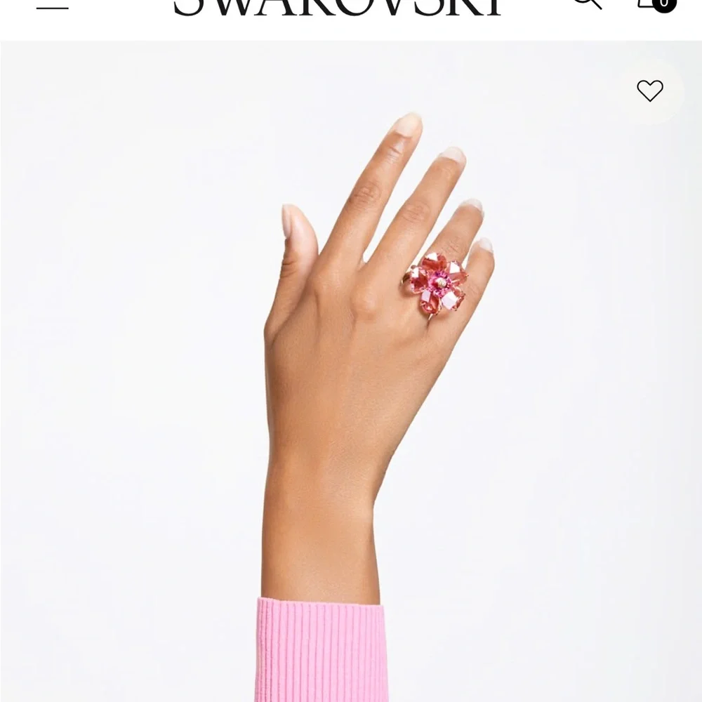 Swarovski‎ Idyllia cocktail ring NWT